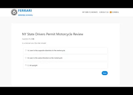 NYS Permit Practice Test